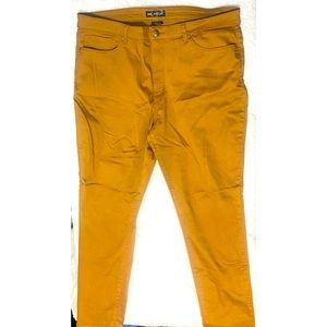 Lee skinny leg chestnut colored jeans